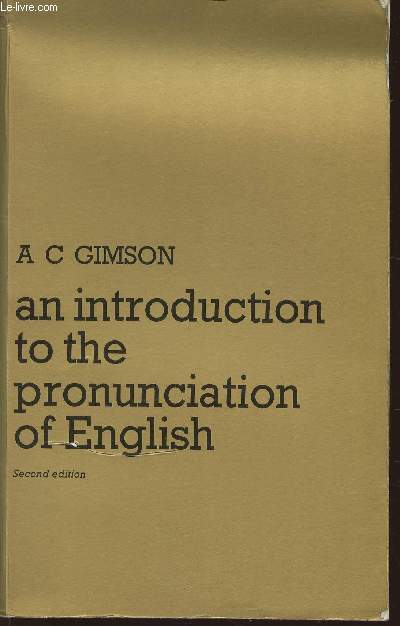 An introduction to the pronunciation of English