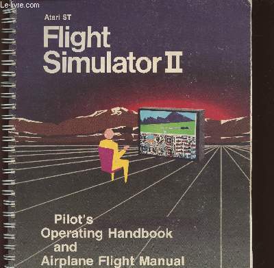 Flight simulator II for the Atari ST- program number ST-FS2