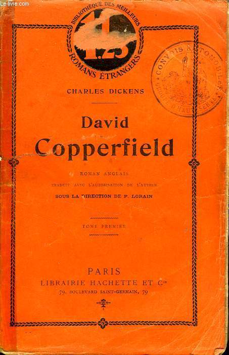 DAVID COPPERFIELD, TOME 1 seul