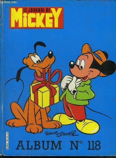 Le journal de Mickey - Album n118 - n1742  1750