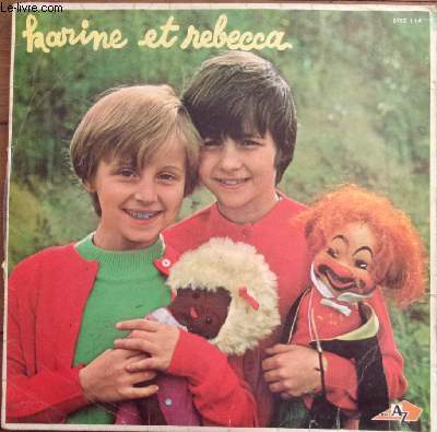 Pochette disque vinyle 33t - Karine et Rebecca