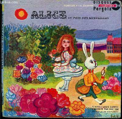 livre-disque 45t // Alice au pays des merveilles