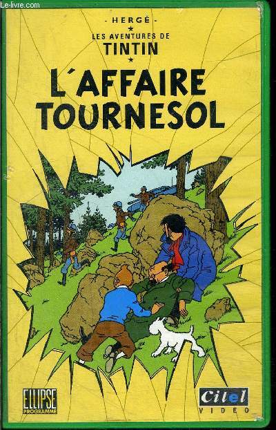 VHS / Les aventures de Tintin : L'affaire Tournesol