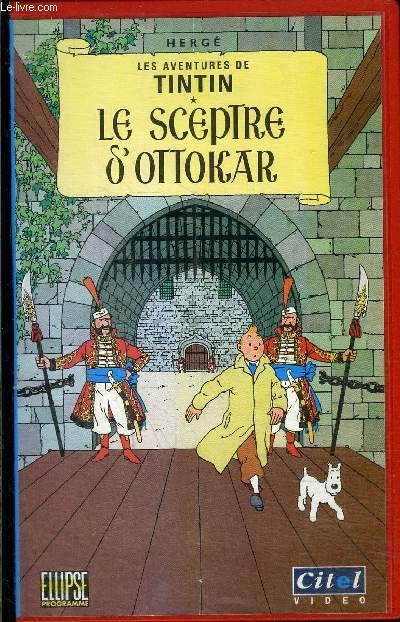 VHS / Les aventures de Tintin : Le sceptre d'Ottokar