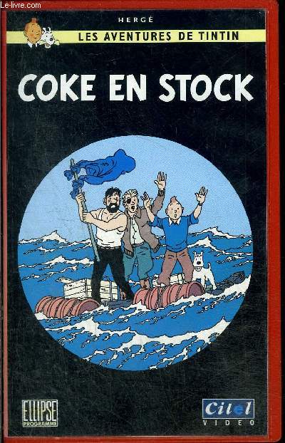 VHS / Les aventures de Tintin : Coke en stock