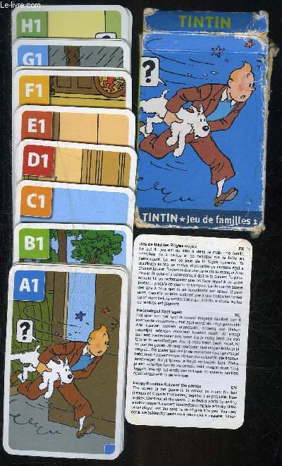Jeu de famille : Tintin