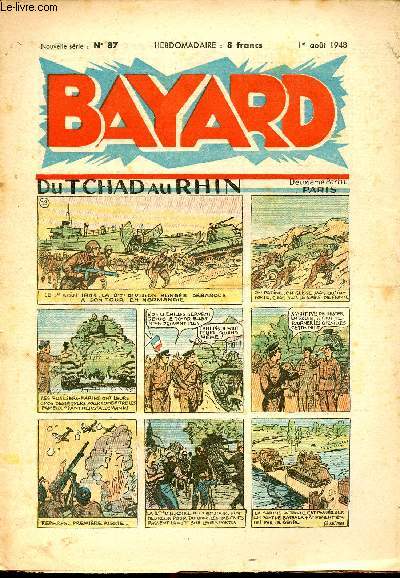 Bayard, nouvelle srie - Hebdomadaire n87 - 1er aot 1948