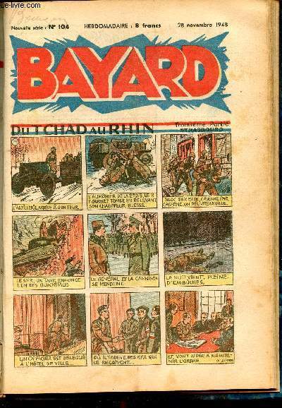Bayard, nouvelle srie - Hebdomadaire n104 - 28 novembre 1948