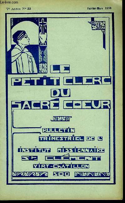 Le Petit Clerc du Sacr Coeur n33, 7me anne