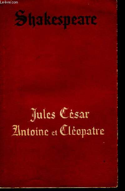 Jules Csar, Antoine et Clopatre