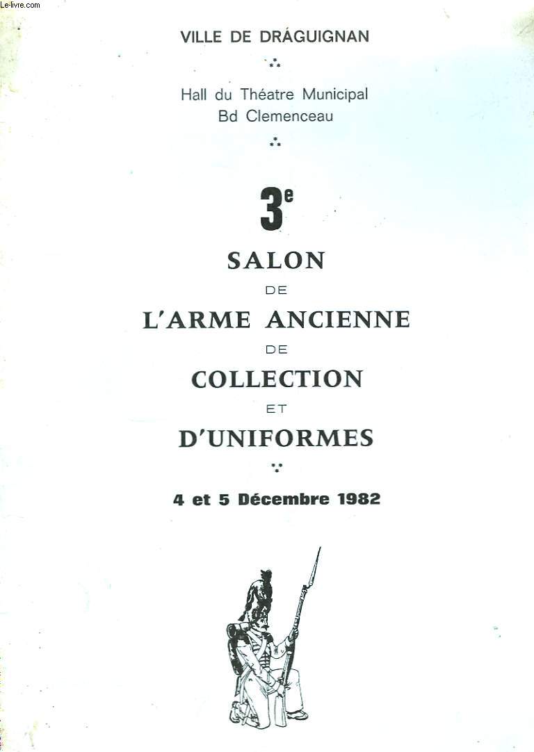 3me Salon de l'Arme Ancienne de Collection d'Uniformes.