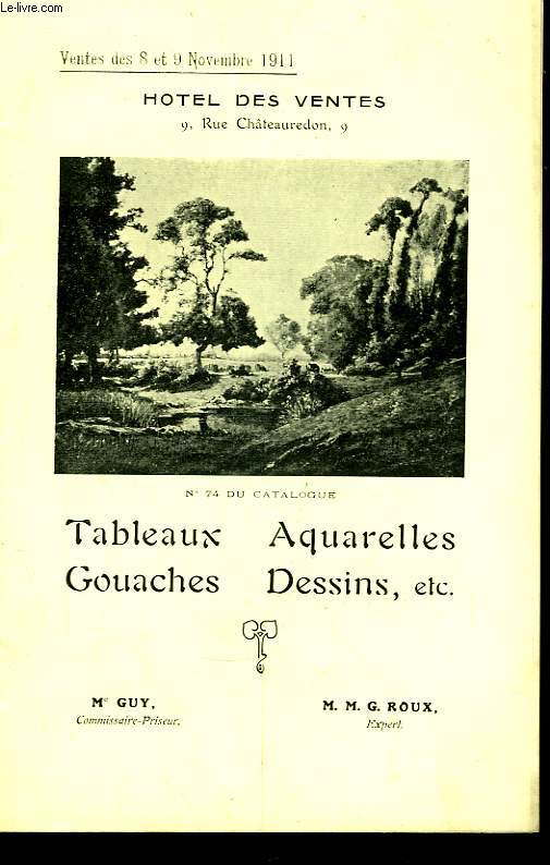 Tableaux, Gouaches, Aquarelles, Dessins, etc ...
