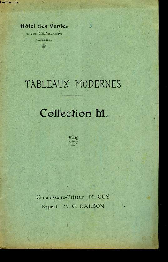 Tableaux Modernes. Collection M.