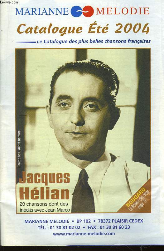 Catalogue Et 2004. Jacques Hlian.