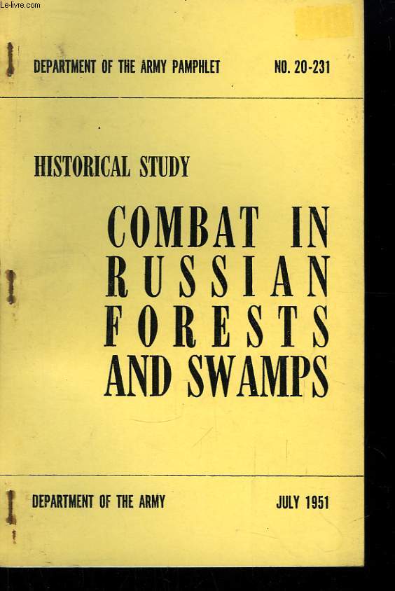 Combat in Russian Forests and Swamps