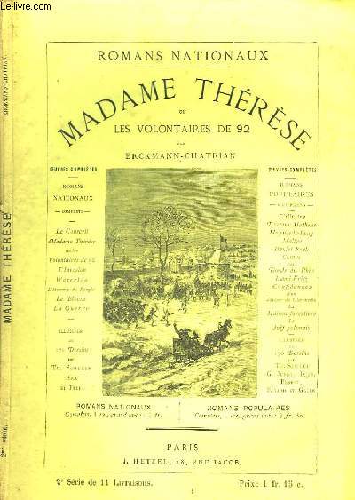 Madame Thrse ou Les Volontaires de 92