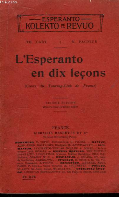 L'Esperanto en dix leons.