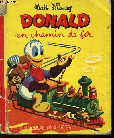 Donald en chemin de fer.