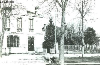Photographie ancienne de la Poste de Capeyron-Mrignac (Gironde).