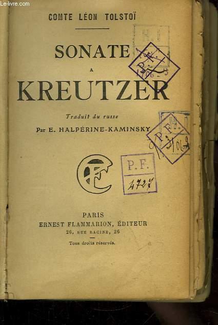 Sonate  Kreutzer.