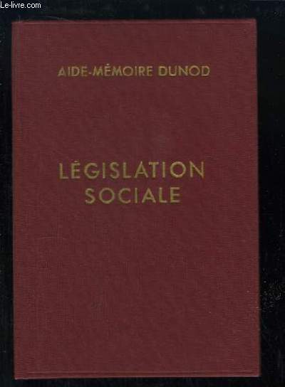 Lgislation Sociale.