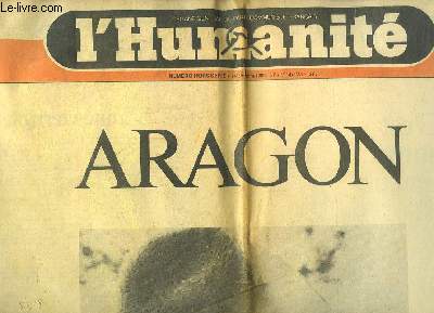 L'Humanit N Hors-Srie : Aragon.