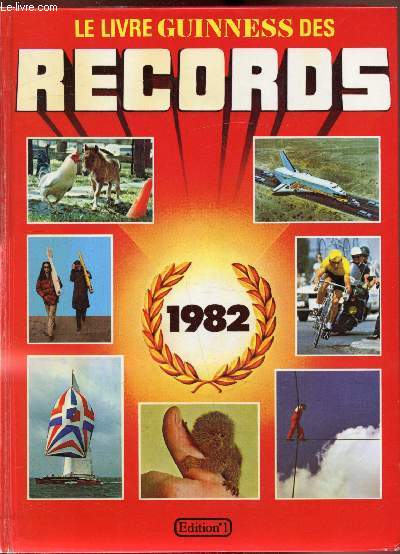 Le livre Guinness des records 1982