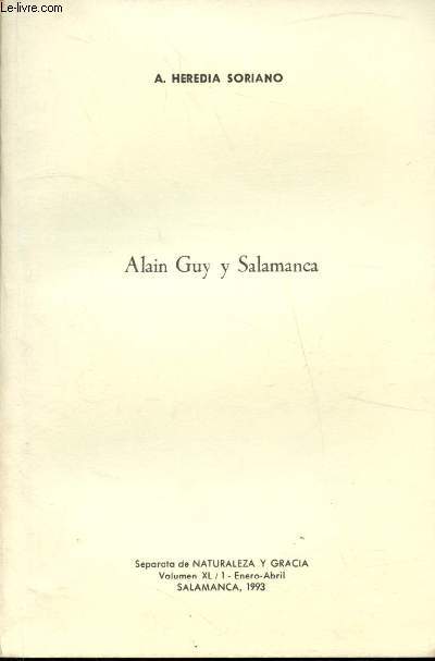 Alain Guy y Salamanca - Brochure