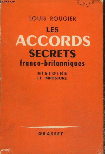 Les accords secrets franco-britanniques (Collection 