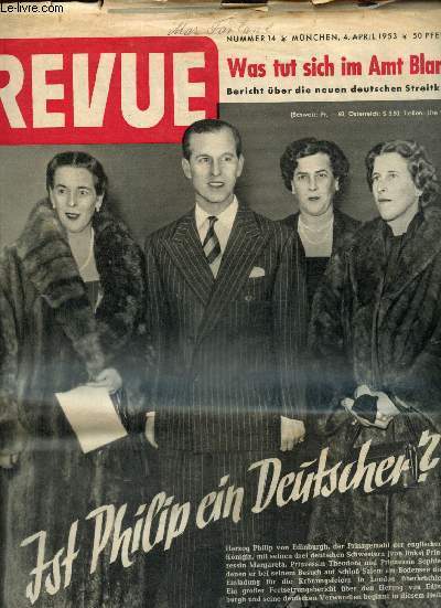 Revue, n14 (4 avril 1953) :