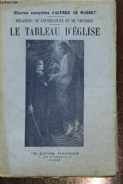 Mlanges de littrature & de critique - Le Tableau d'Eglise (Collection 