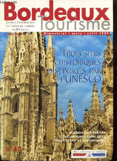 Bordeaux Tourisme, n48 (mars-avril 1999)