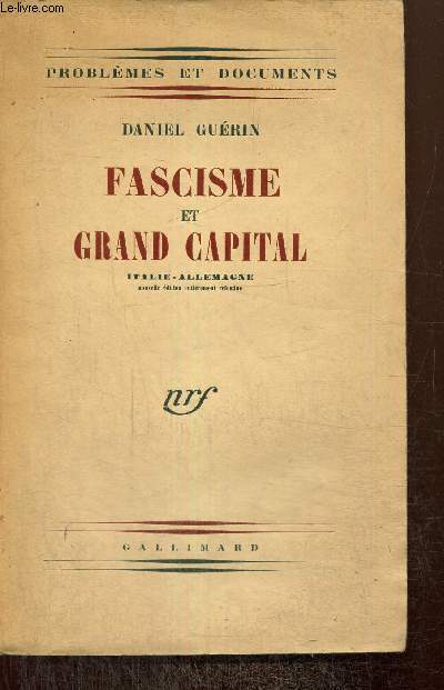 Fascisme et grand capital : Italie-Allemagne (Collection 