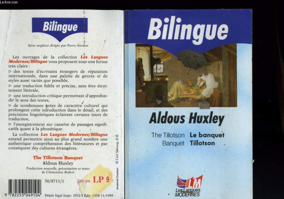 LE BANQUET TILLOTSON - BILINGUE