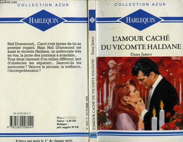 L'AMOUR CACHE DU VICOMTE HALDANE - POOL OF DREAMING