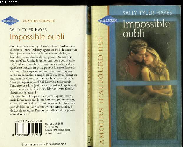 IMPOSSIBLE OUBLI - OUR CHILD ?