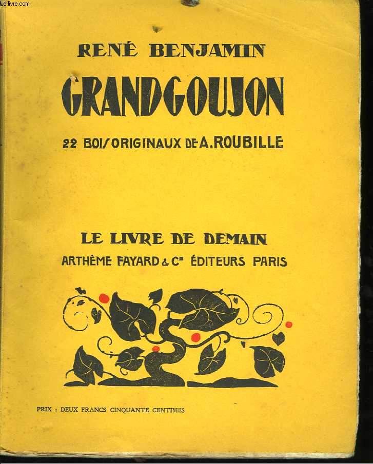 Grand goujon. 22 bois originaux de A. Roubille