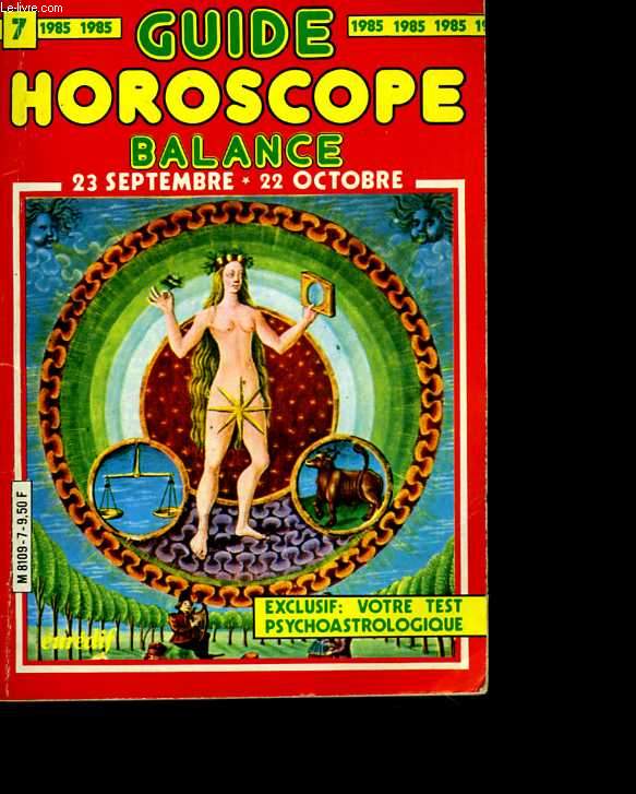 Guide Horoscope 1985. Balance