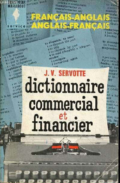 Franais-anglais ; Anglais-franais - Dictionnaire commercial et financier