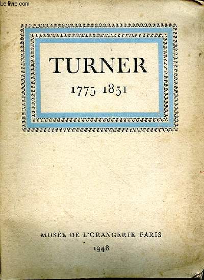 Turner. 1775-1851