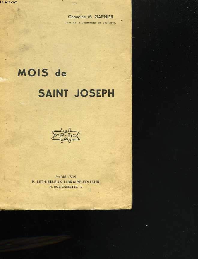 Mois de Saint Joseph