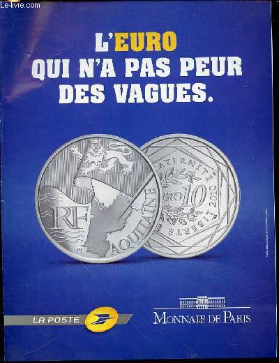 L'EURO QUI N'A PAS PEUR DES VAGUES - MONNAIE DE PARIS.